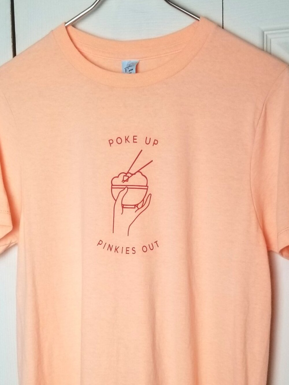 Small "Poke Up Pinkies Out" Spoondrift Island Bowls Sanibel FL Graphic Tee Shirt